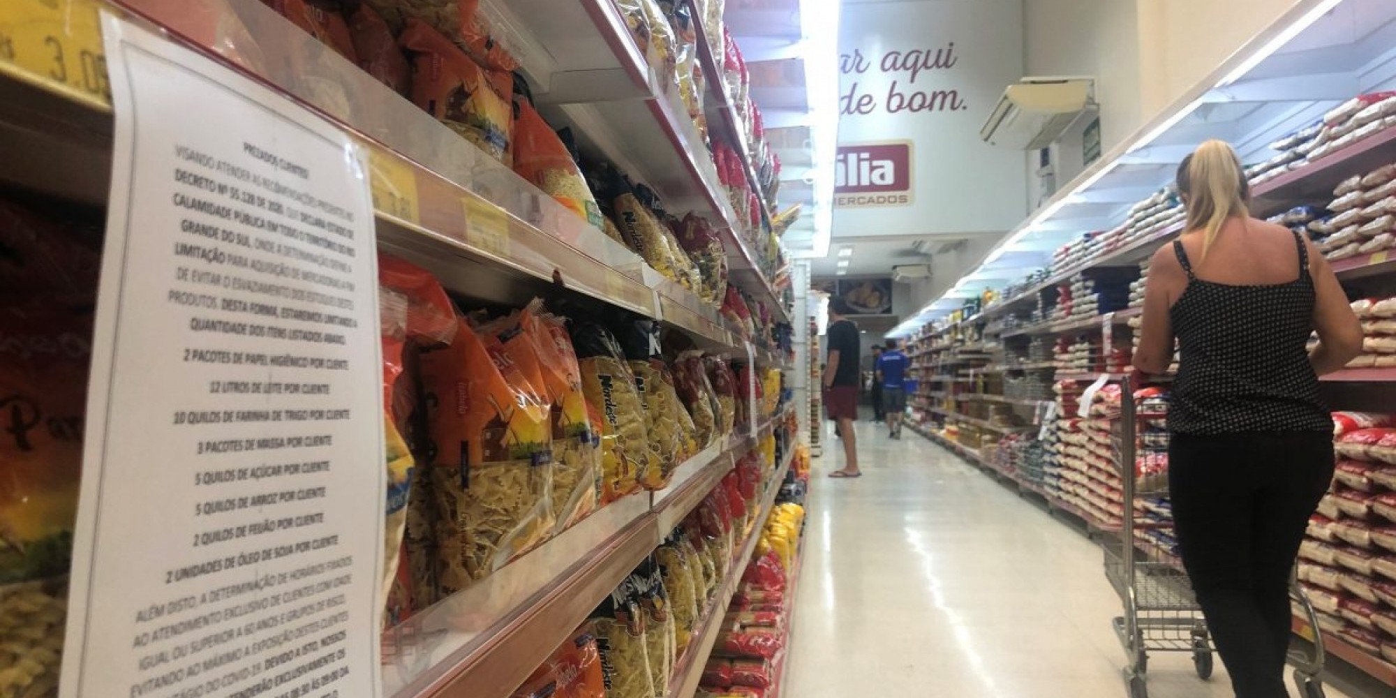 Dália Supermercados funcionará normalmente Dália Supermercados funcionará normalmente