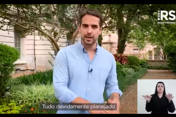  -O RS está pronto! #vacinaJÁ -, disse o governador nas redes sociais