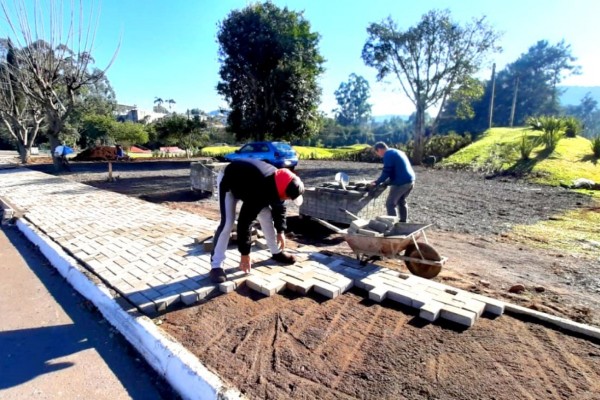 Obras ocorreram nos últimos dias