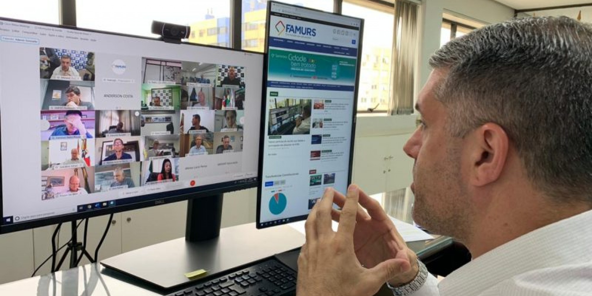 Famurs e Associações de Municípios do RS consideram que ainda não é o momento mais seguro para o retorno de servidores e alunos Famurs e Associações de Municípios do RS consideram que ainda não é o momento mais seguro para o retorno de servidores e alunos