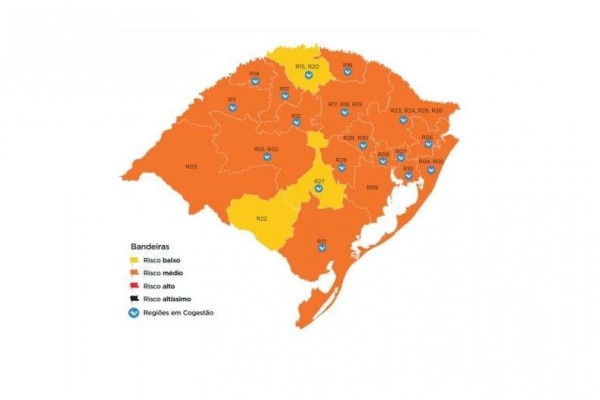 Mapa preliminar foi divulgado na sexta-feira