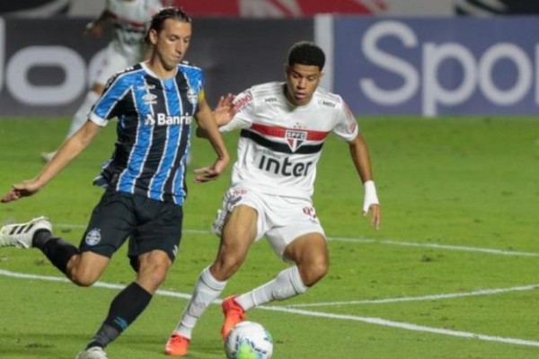 Grêmio e São Paulo não saíram do 0 a 0