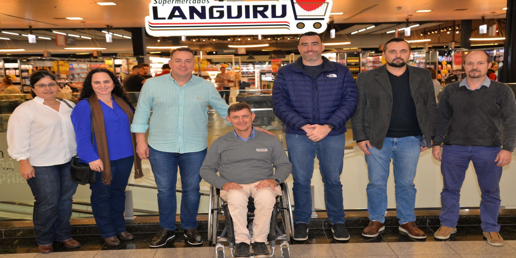 Languiru alinha detalhes de negociação do supermercado no Shopping Lajeado