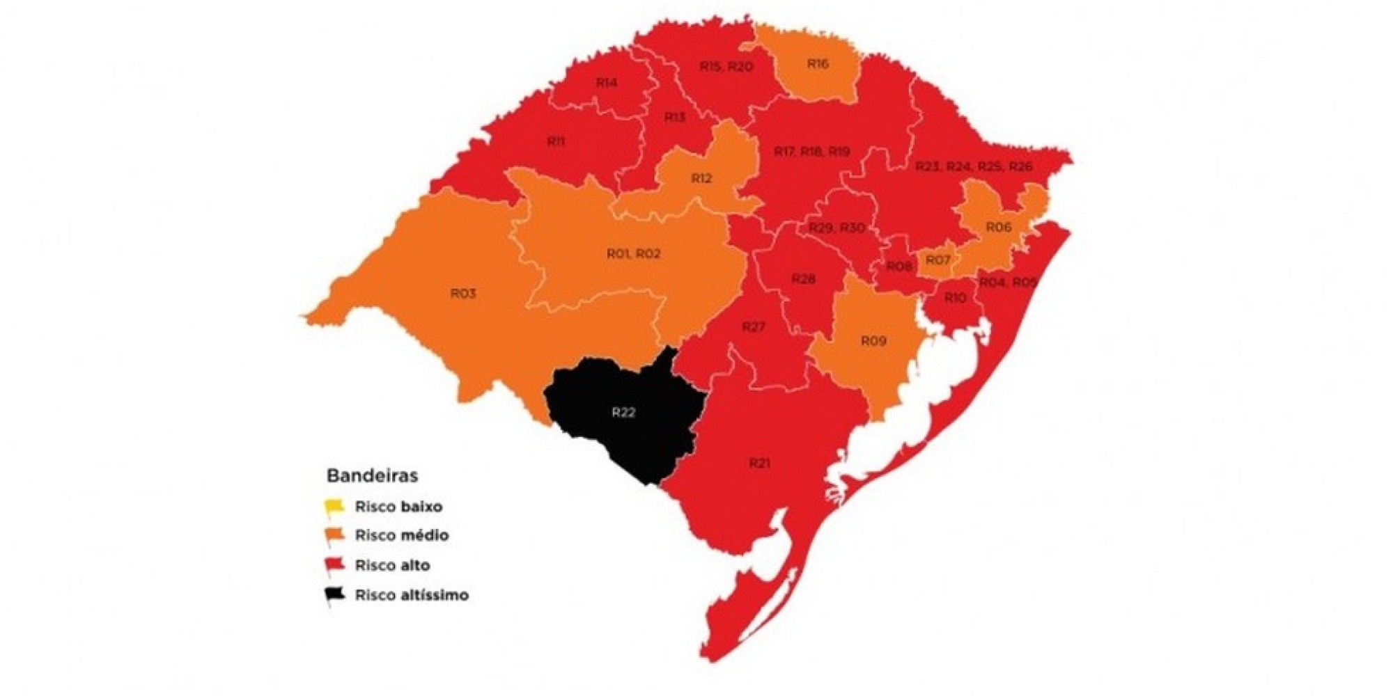 Mapa preliminar foi divulgado na sexta-feira Mapa preliminar foi divulgado na sexta-feira
