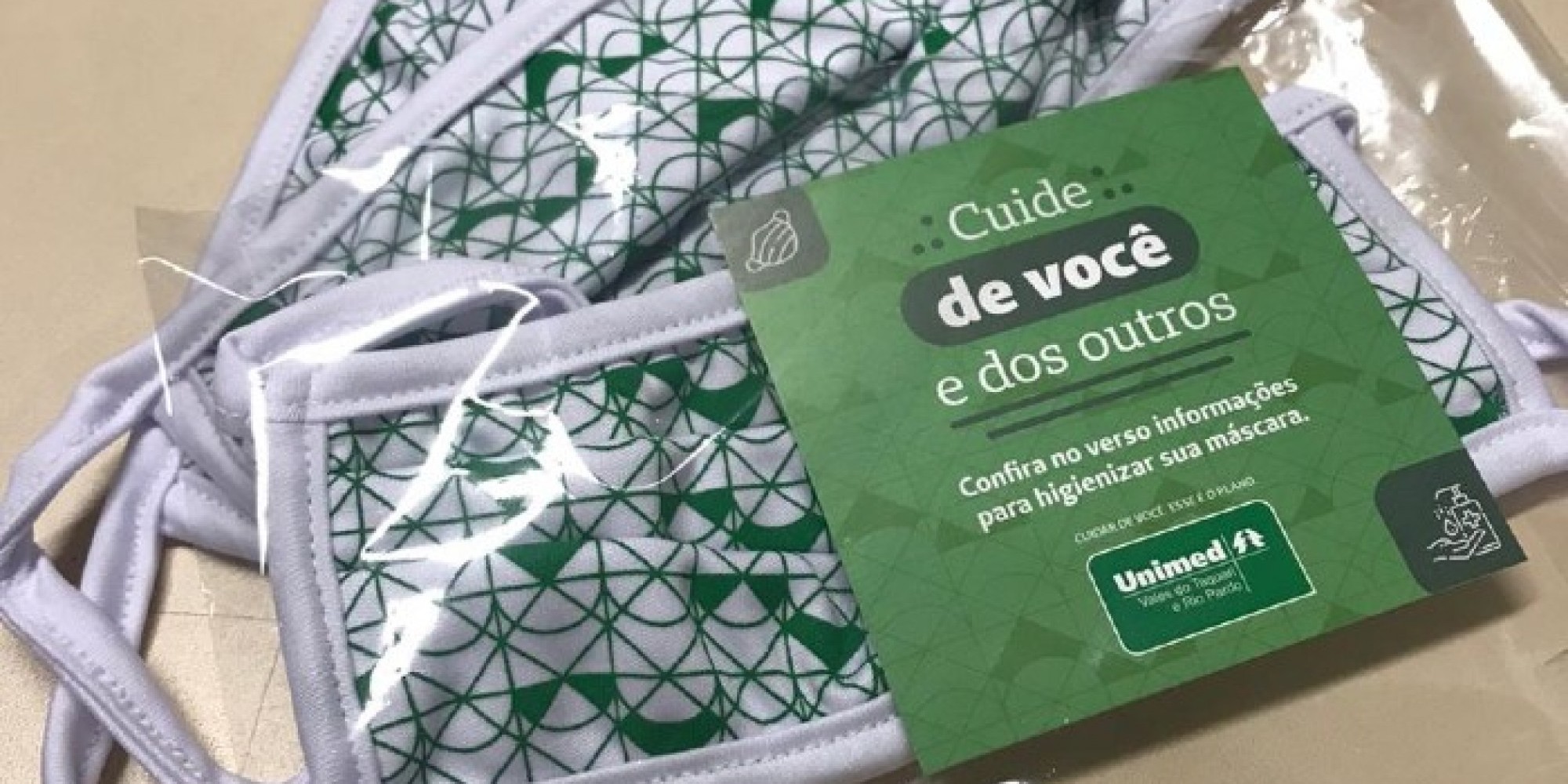 Quem agendar e puder doar sangue nos hemocentros da região, ganhará uma máscara de tecido da Unimed VTRP