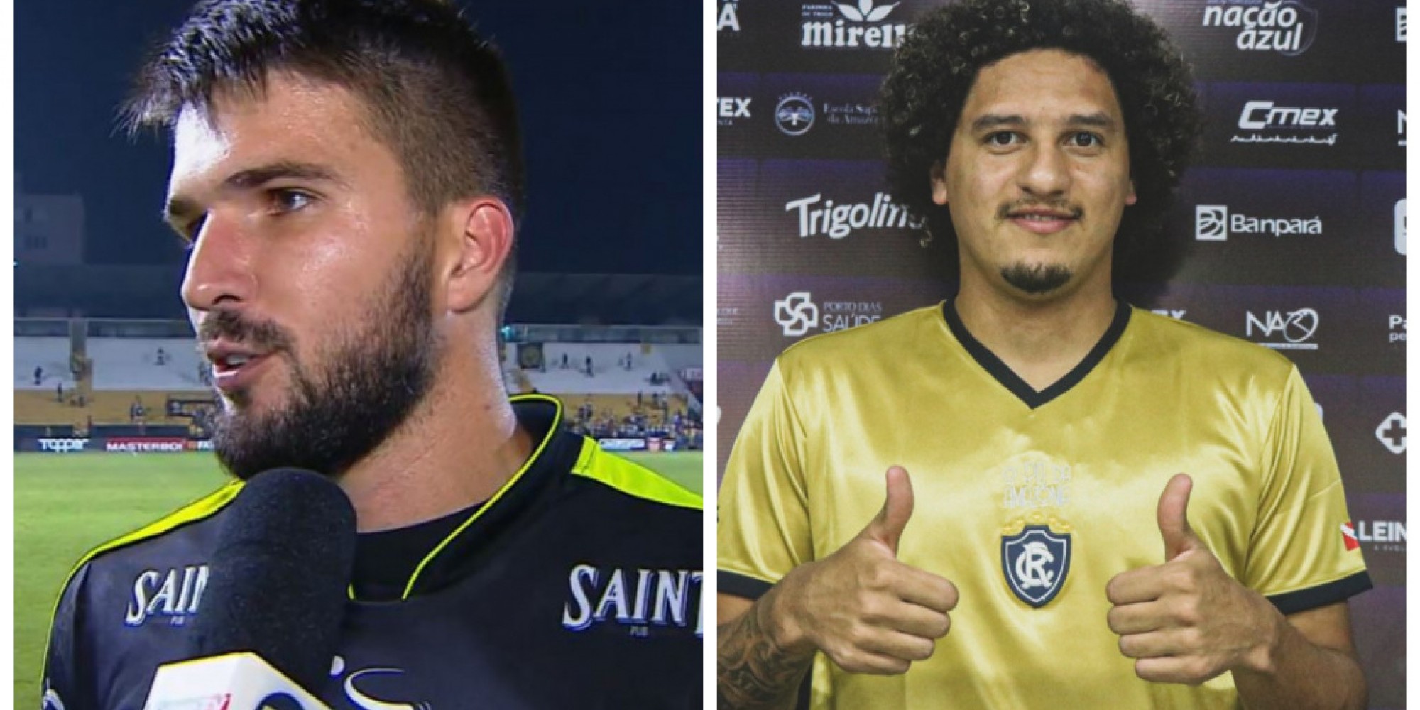 goleiro e meia jogam por clubes da Série C goleiro e meia jogam por clubes da Série C