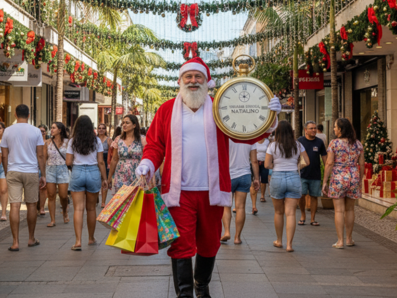 Convenção Coletiva entre Sindilojas e Sindicato dos Comerciários definiu expediente ampliado e gratificações para o período festivo.