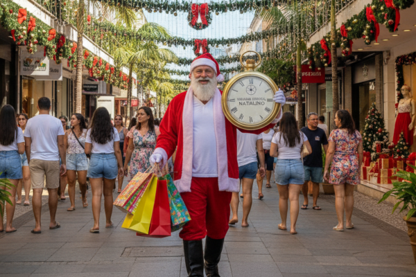 Convenção Coletiva entre Sindilojas e Sindicato dos Comerciários definiu expediente ampliado e gratificações para o período festivo.