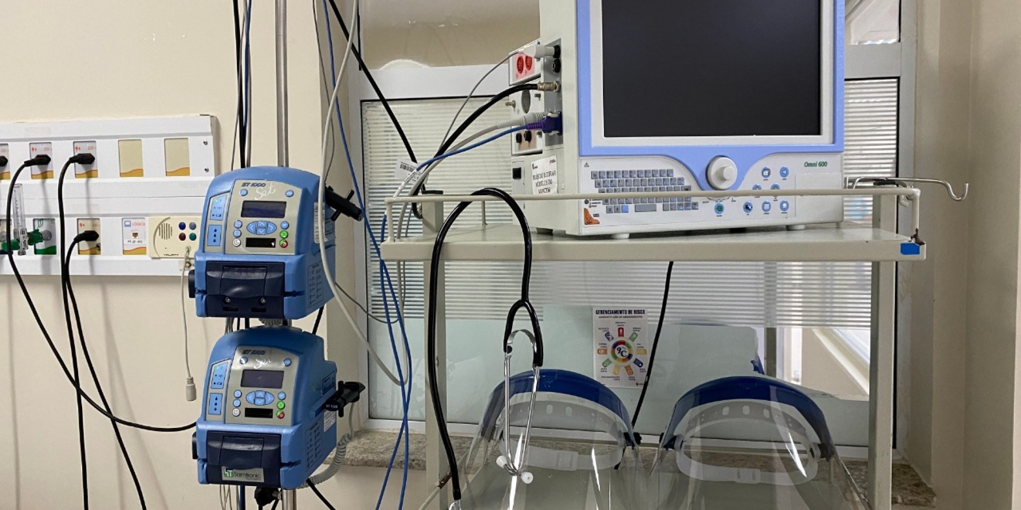 Esses respiradores serão usados na beira de leito em substituição a equipamentos que foram locados pelo Estado