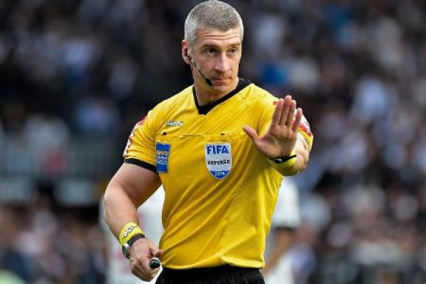 Ele não vai poder apitar o jogo de hoje