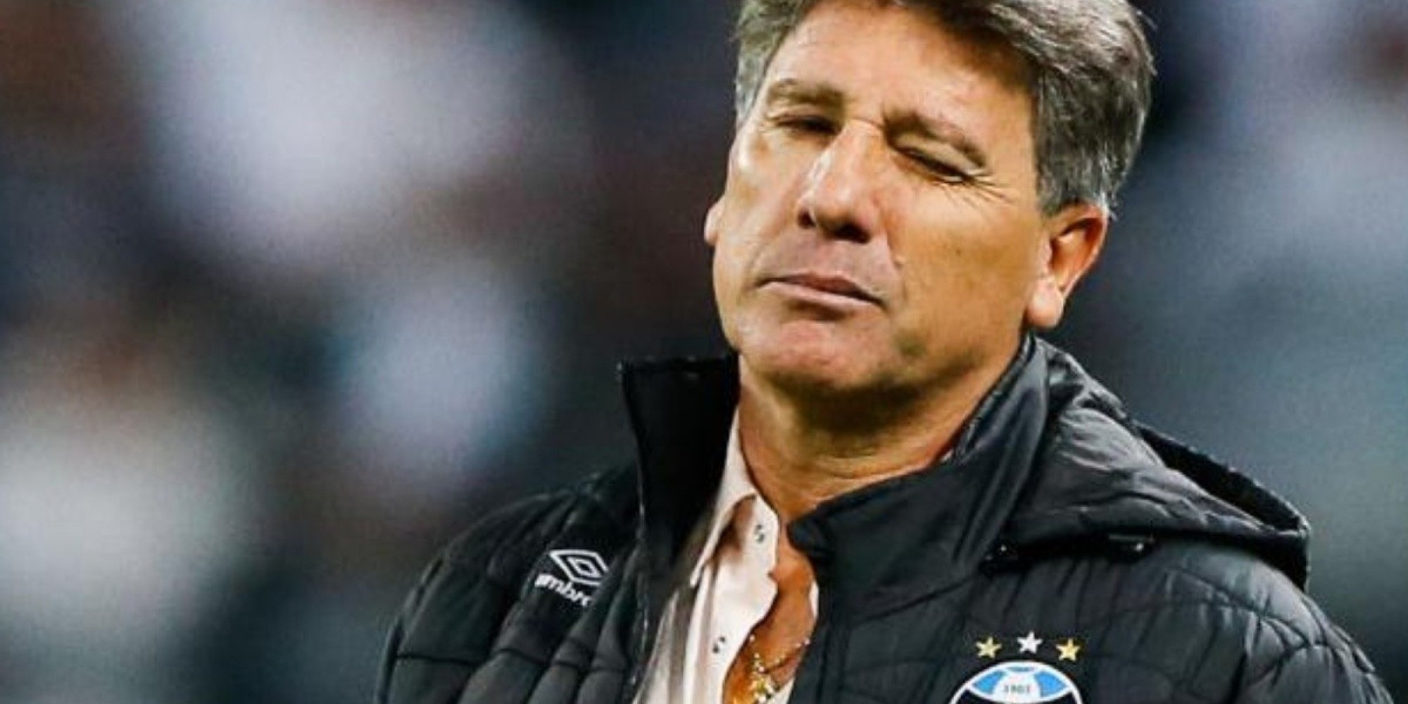 Renato reprovou decisões da arbitragem Renato reprovou decisões da arbitragem