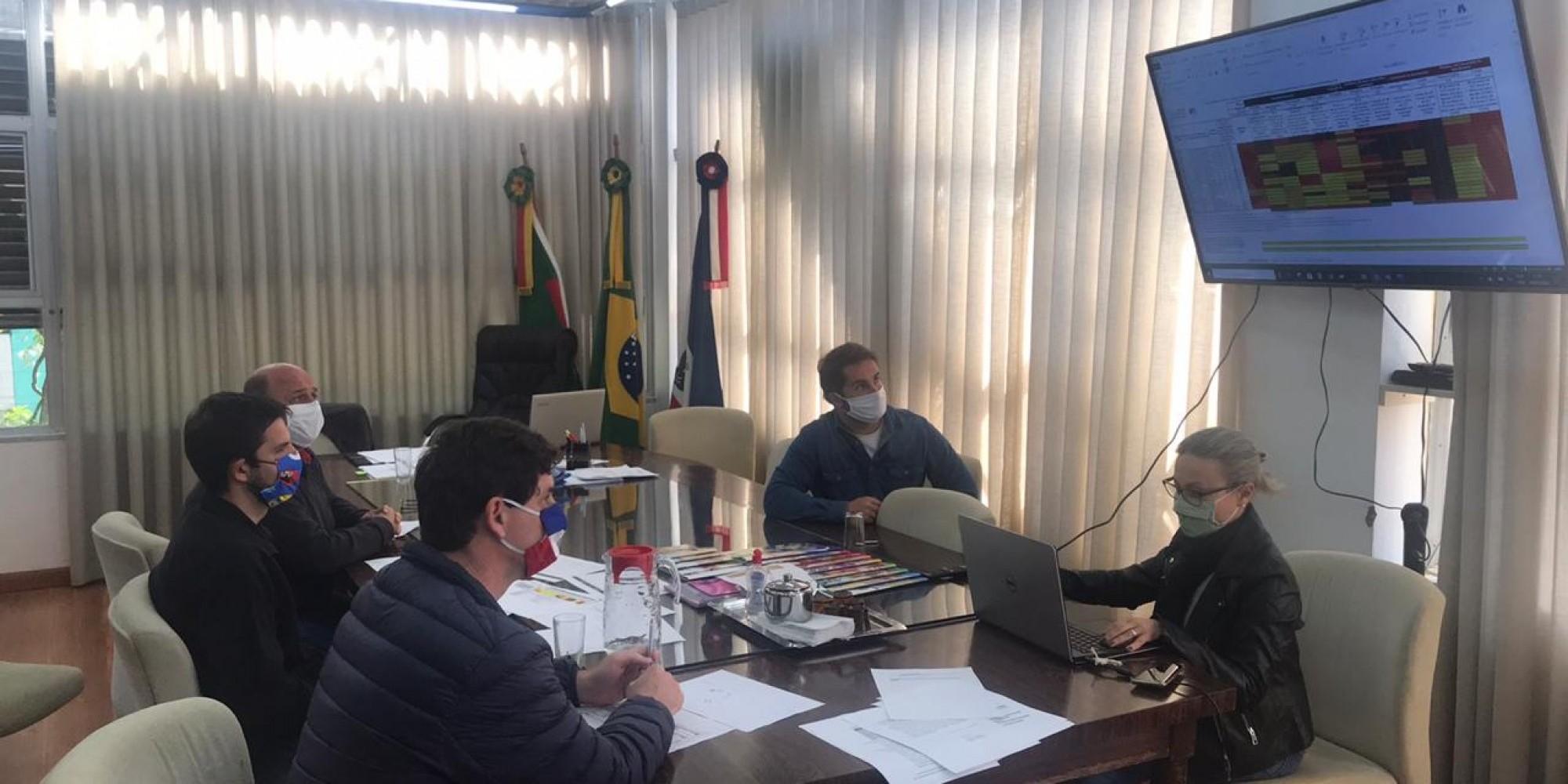 Reunião para elaboração de formulário ocorreu no sábado pela manhã 