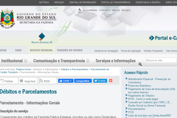  Iniciativa permite o parcelamento dos valores devidos em até 60 meses