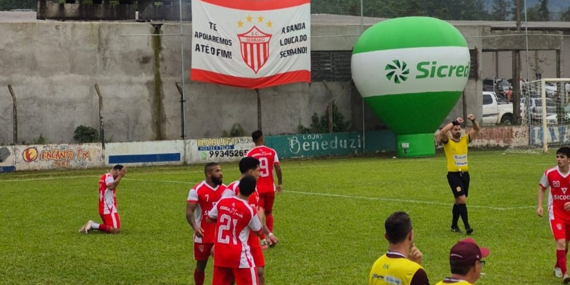 Jogos acontecem no Serranão, bairro Jacarezinho em Encantado; Titulares entram em campo às 16h e Aspirantes jogam a partir das 14h.