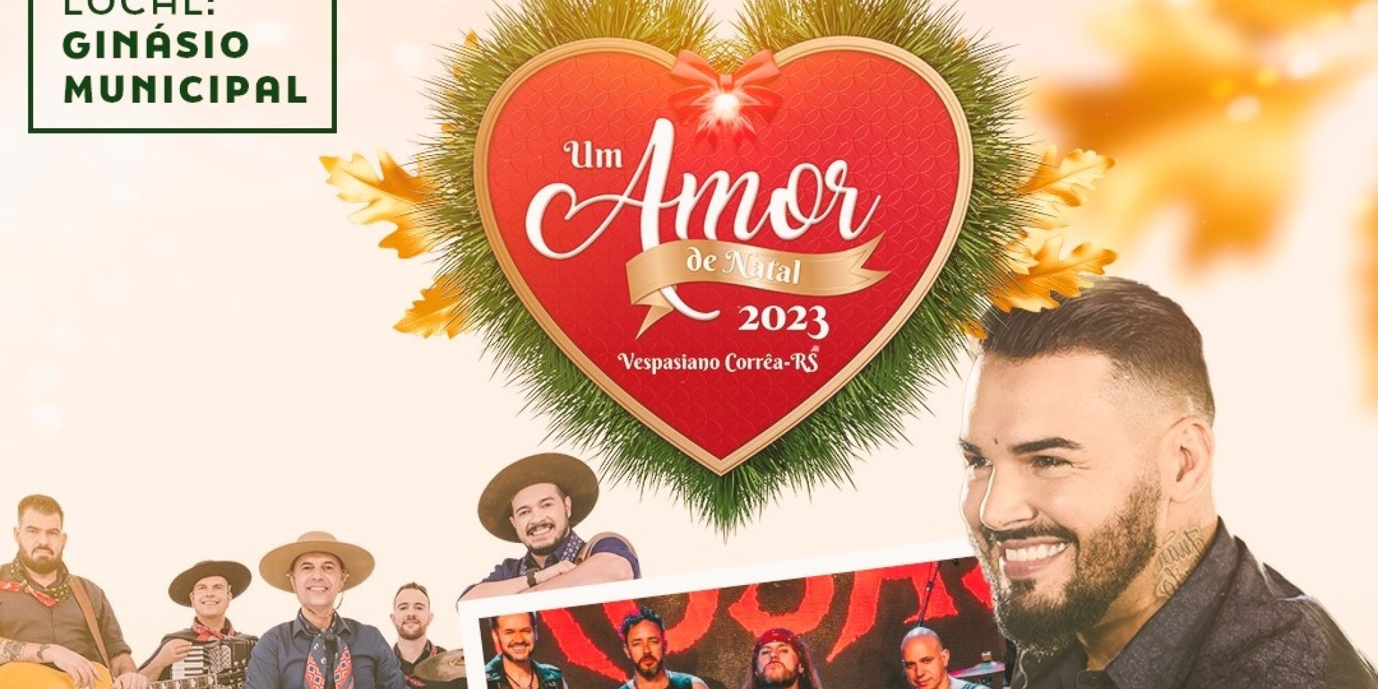 Vespasiano Corrêa apresenta “Um Amor de Natal 2023”