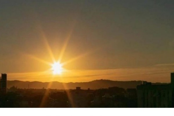 Domingo será ensolarado e com temperaturas elevadas 