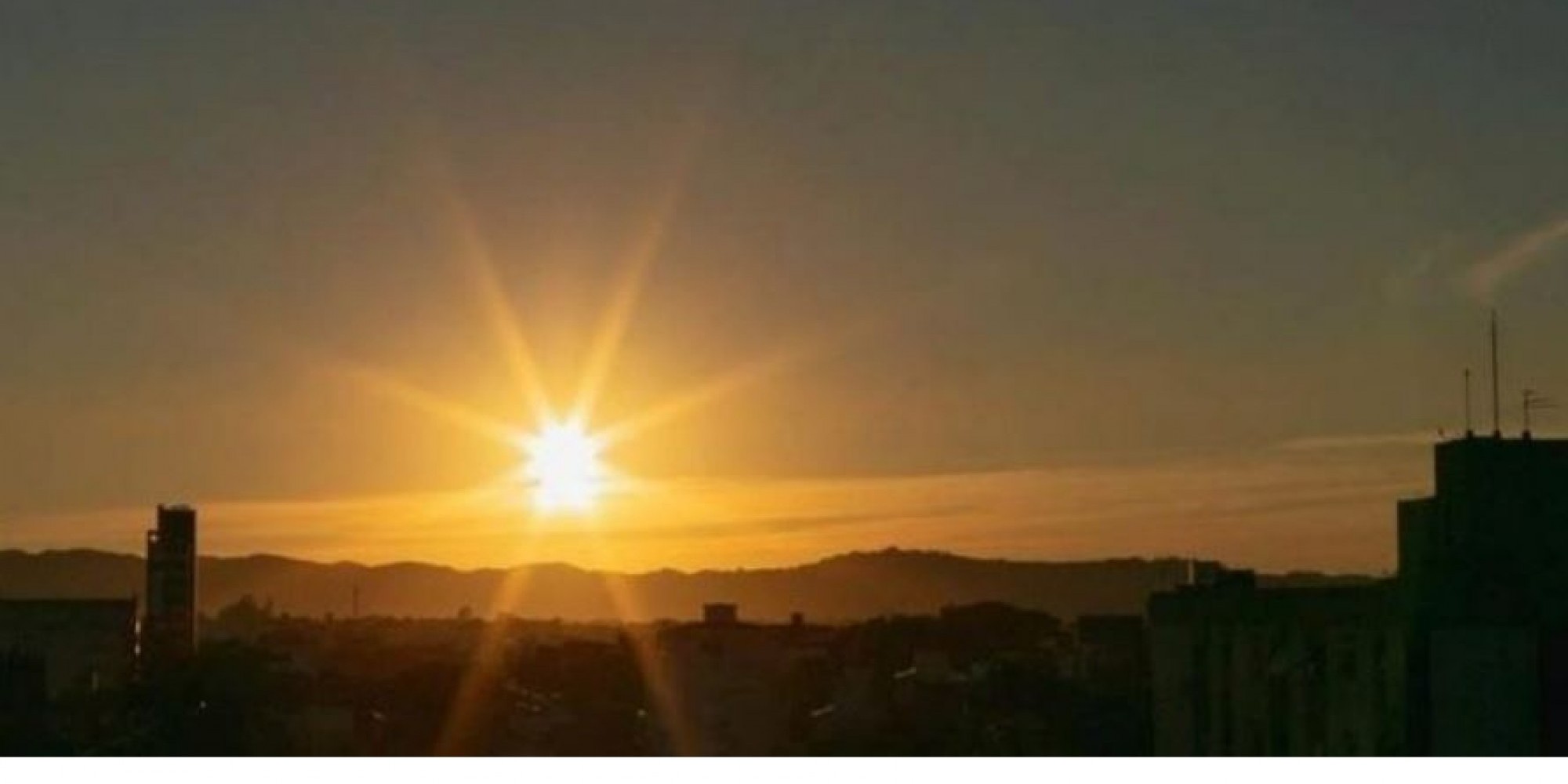 Domingo será ensolarado e com temperaturas elevadas