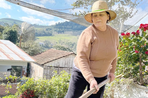 Agricultora, com muito orgulho
