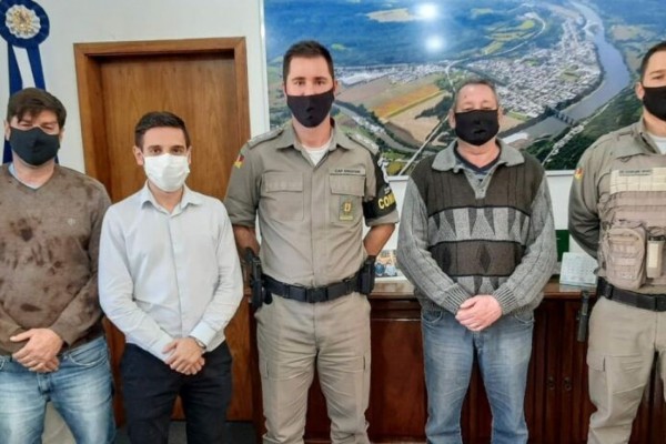 Reunião ocorreu na prefeitura de Muçum