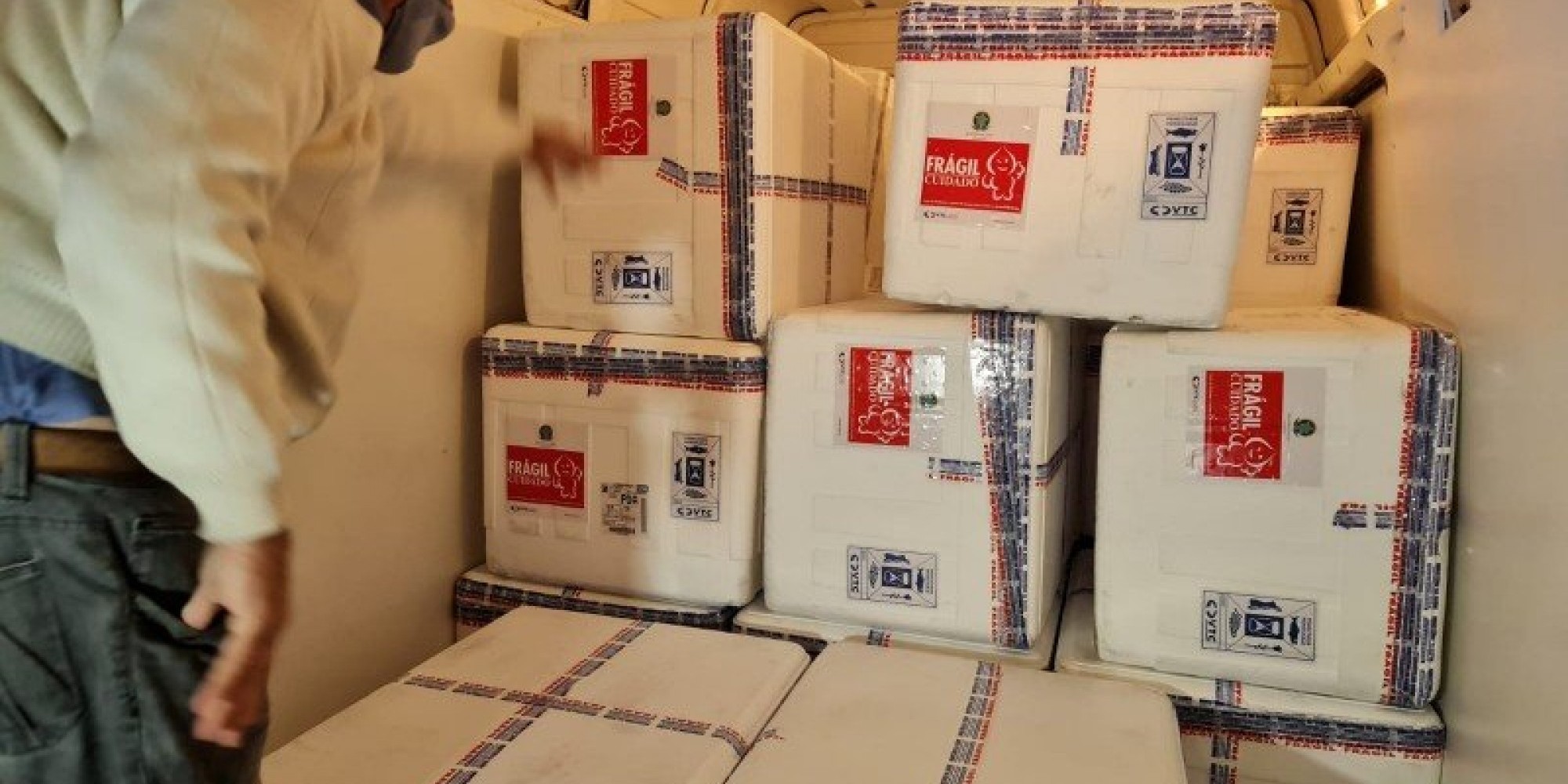 Vacinas serão distribuídas amanhã 