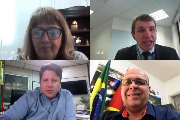  Entidade realizou videoconferência com representante da Caixa Econômica Federal para tratar desta situação