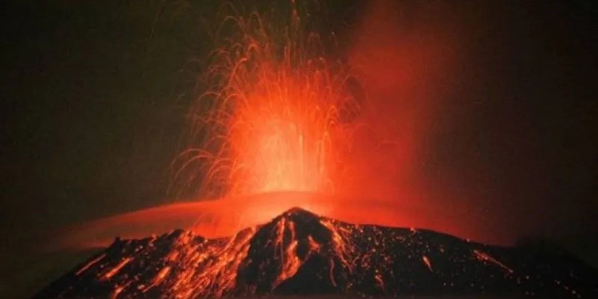 México em alerta com erupção de vulcão
