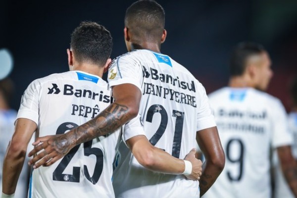 Jean Pyerre e Pepê deram a vitória ao Grêmio 